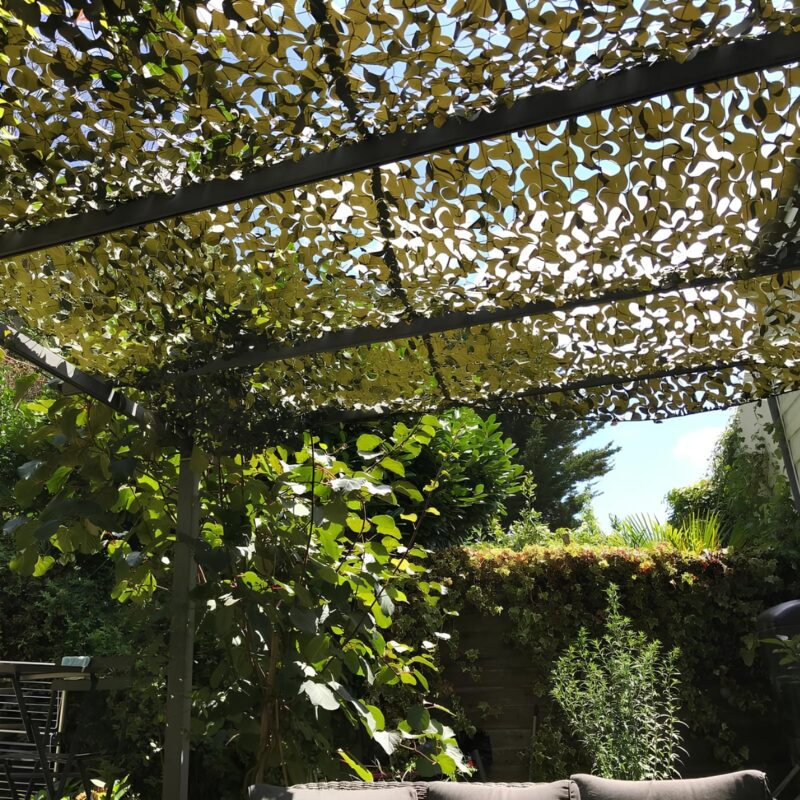 Filet de camouflage renforcé vert